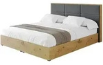 Altdecor Polsterbett, Anthrazit, Textil, 200x200 cm, Schlafzimmer, Betten,