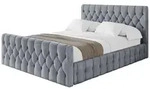 Altdecor Polsterbett, Grau, Textil, 120x200 cm, Schlafzimmer, Betten,...