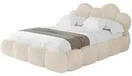Altdecor Polsterbett, Creme, Textil, 140x200 cm, Schlafzimmer, Betten,...