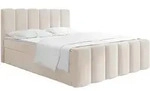 WFL Group Boxbett, Ecru, Kunststoff, Nachbildung, H4, H&ouml;he ca. 21 cm, Rechteckig,