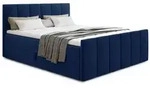 Sofnet Boxbett, Blau, Textil, H3, Rechteckig, 140x200 cm, Schlafzimmer, Betten,