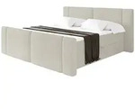 Altdecor Boxbett, Creme, Holzwerkstoff, H4, H&ouml;he ca. 20 cm, 200x200 cm,