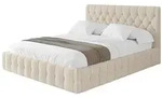 Altdecor Polsterbett, Creme, Textil, 200x200 cm, Schlafzimmer, Betten,...