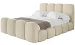 Altdecor Polsterbett, Ecru, Textil, H3 + H4, 120x200 cm, Schlafzimmer, Betten,