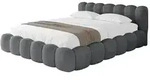Altdecor Polsterbett, Dunkelgrau, Textil, 180x200 cm, Schlafzimmer, Betten,
