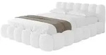 Altdecor Polsterbett, Wei&szlig;, Textil, H3 + H4, 180x200 cm, Schlafzimmer, Betten,
