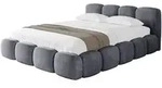 Altdecor Polsterbett, Dunkelgrau, Textil, 140x200 cm, Schlafzimmer, Betten,