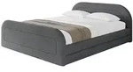 Altdecor Polsterbett, Anthrazit, Textil, 140x200 cm, Schlafzimmer, Betten,