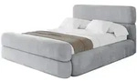 Altdecor Polsterbett, Hellgrau, Textil, 120x200 cm, Schlafzimmer, Betten,