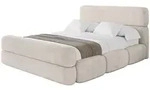 Altdecor Polsterbett, Beige, Textil, H3 + H4, 180x200 cm, Schlafzimmer, Betten,