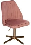 Kadima Design Drehstuhl, Rosa, Metall, Sternfu&szlig;, 46x100x47 cm, Arbeitszimmer,