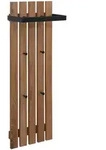 MCW Garderobenpaneel, Eiche Wotan, Holz, Asteiche, 40x120x21 cm, Garderobe,