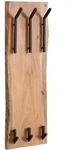 Kadima Design Wandgarderobe, Braun, Holz, Echtholz,Akazie, Rechteckig, 35x100x11 cm,