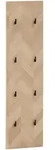 Mid.you Garderobenpaneel, Eiche, Holzwerkstoff, Fischgr&auml;t, 30x110.6x2.6 cm,