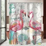 Duschvorhang, Mehrfarbig, Textil, 180x200 cm, Badtextilien, Duschvorh&auml;nge
