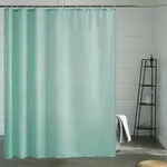 Duschvorhang, Hellgr&uuml;n, Textil, 200x200 cm, Badtextilien, Duschvorh&auml;nge