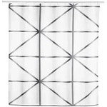 Sch&ouml;ner Wohnen Duschvorhang, Grau, Wei&szlig;, Kunststoff, 200x180 cm,...