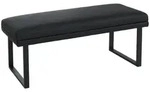 MCW Sitzbank, Schwarz, Kunststoff, 120x50x43 cm, Esszimmer, B&auml;nke, Sitzb&auml;nke