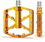 Fahrradpedale, Gold, Metall, 9.8x1.5x10.1 cm, Freizeit, Sport & Fitness,...