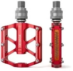 Fahrradpedal, Rot, Metall, 7.4x1.5x8 cm, Freizeit, Sport & Fitness, Fahrr&auml;der,