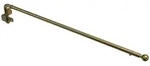 Interdeco Schwenkstange, Bronze, Metall, 100 cm, Wohntextilien, Gardinen &...