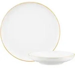 Seltmann Weiden Tafelservice, Orange, Keramik, 12-teilig, Rund, 2x2x2 cm, Essen &