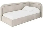 Altdecor Einzellbett, Ecru, Textil, 100x200 cm, Kinderzimmer & Jugendzimmer,
