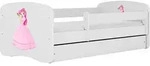 WFL Group Kinderbett, Altrosa, Holzwerkstoff, Nachbildung, 140x70 cm, Kinderzimmer &