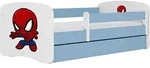 WFL Group Kinderbett, Schwarz, Holzwerkstoff, Nachbildung, 160x80 cm, Kinderzimmer &
