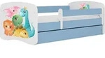 WFL Group Kinderbett, Mehrfarbig, Holzwerkstoff, Nachbildung, 140x70 cm, Kinderzimmer