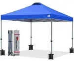 Pavillon, Blau, Textil, 250x270x250 cm, Sonnenschutz & Sichtschutz, Pavillons &