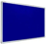 ALLboards Filztafel, Blau, Metall, 120x90x1.6 cm, Dekoration, Magnettafeln &