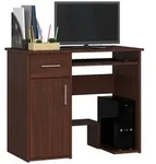 Raumhirsch Furniture Schreibtisch, Dunkelbraun, Holzwerkstoff, Rechteckig,...