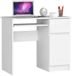 Raumhirsch Furniture Schreibtisch, Wei&szlig;, Holzwerkstoff, Rechteckig, 52x77x124...