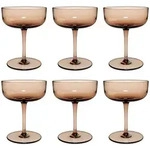 like.Villeroy & Boch Sektschalen, Braun, Glas, Essen & Trinken, Gl&auml;ser,
