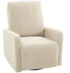 Homcom Relaxsessel,, Beige, Textil, 1-Sitzer, F&uuml;llung: Polyester, 76x100x94 cm,