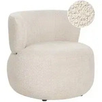 Beliani Sessel, Beige, Textil, 78x74x80 cm, Wohnzimmer, Sessel, Polstersessel
