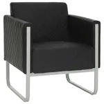 Mid.you Sessel, Schwarz, Hellgrau, Metall, 67x78x71 cm, Wohnzimmer, Sessel, Sonstige