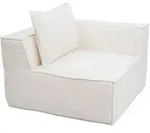MCW Eckteil, Wei&szlig;, Textil, 97x63x97 cm, Wohnzimmer, Sessel, Polstersessel