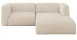 Altdecor Ecksofa, Greige, Kunststoff, 2-Sitzer, 227x179 cm, Wohnzimmer, Sofas &
