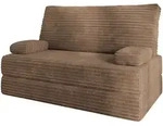 Masseno Bettsofa, Beige, Textil, 2-Sitzer, 140x86x60 cm, Wohnzimmer, Sofas & Couches,