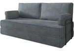 Masseno Bettsofa, Grau, Textil, 3-Sitzer, 170x86x80 cm, Wohnzimmer, Sofas & Couches,