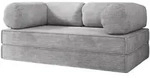 Masseno Bettsofa, Hellgrau, Textil, 3-Sitzer, 170x68x80 cm, Wohnzimmer, Sofas &