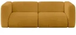 Altdecor Modulares, Currygelb, Kunststoff, 2-Sitzer, 228x70x89 cm, Wohnzimmer, Sofas