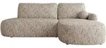 Mirjan24 Ecksofa, Mehrfarbig, Kunststoff, 5-Sitzer, Ottomane rechts,L-Form,...
