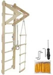 tectake Sprossenwand, Hellbraun, Holz, 62x210x58 cm, Outdoor Spielzeug,