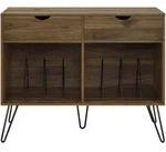 Mid.you Konsolentisch Harmony, Walnuss, Holzwerkstoff, 2 Schublade(n)...