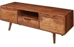 Kadima Design Lowboard, Braun, Holz, Echtholz, 1 Schubladen, Rechteckig, 135x51x45