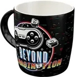 Nostalgic-Art Kaffeetasse, Mehrfarbig, Keramik, 0.33 L, Rund, Kaffee & Tee, Tassen,