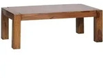 Kadima Design Couchtisch, Braun, Holz, Echtholz,Sheesham, Rechteckig,Rechteckig,